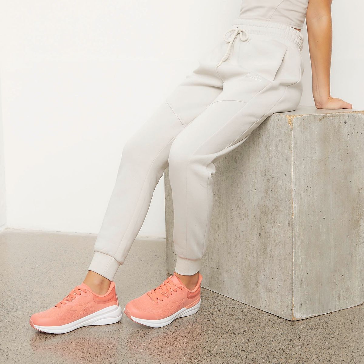 DIADORA - Sandylu Zapatilla Running Mujer Naranjo Diadora