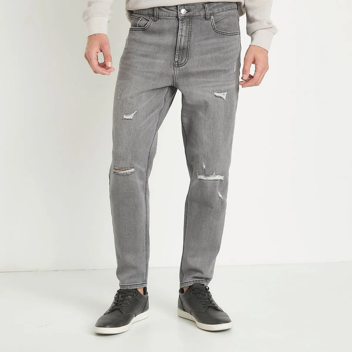 BASEMENT - Jeans 5 Bolsillos Slim Fit Hombre Basement