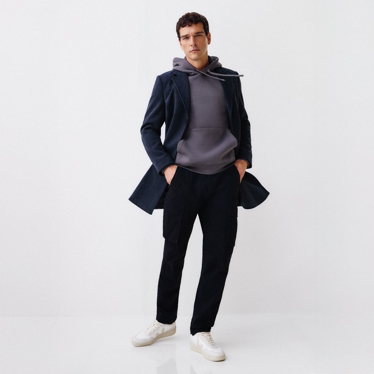 BASEMENT - Pantalón Cargo Fit Hombre Basement