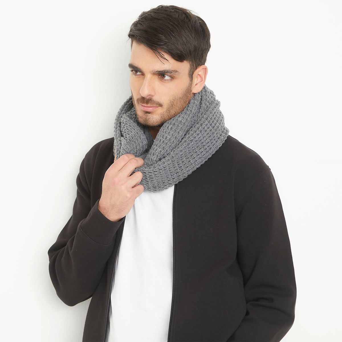 BASEMENT - Bufanda Basement Acrílico Hombre