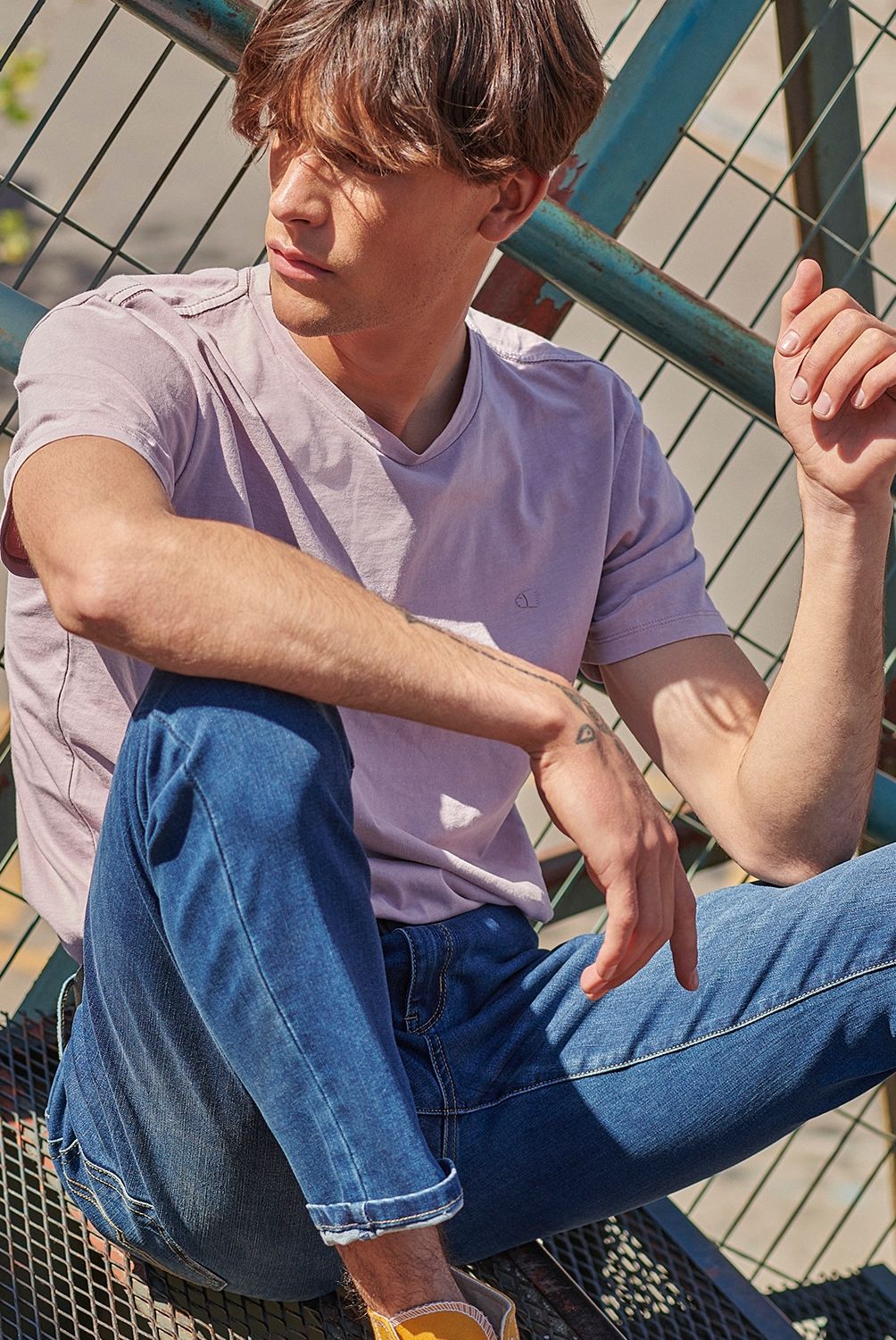 AMERICANINO - Jeans Americanino Skinny Fit Tiro Medio Hombre