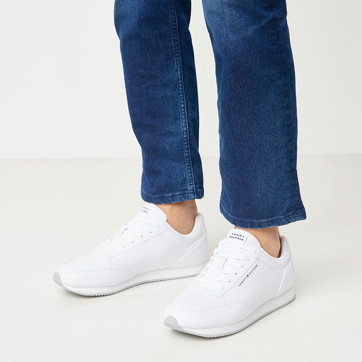 TOMMY HILFIGER - Zapatilla Urbana Hombre Blanco Tommy Hilfiger