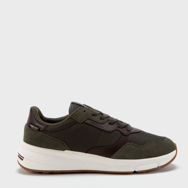 TOMMY HILFIGER - Zapatilla Urbana Hombre Negro Tommy Hilfiger