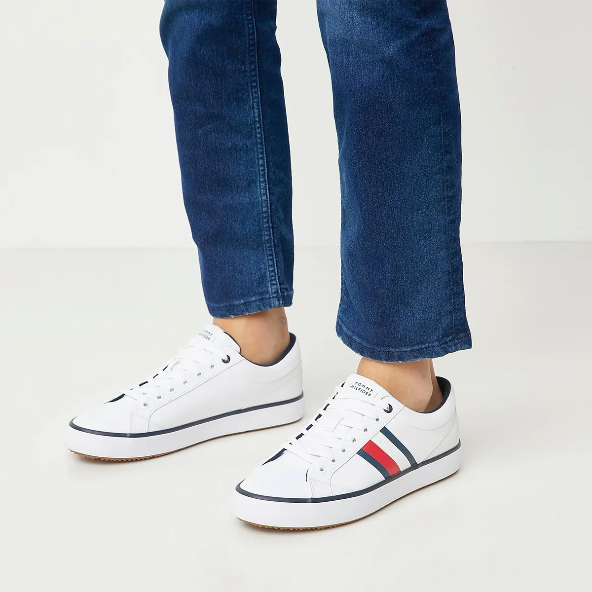 TOMMY HILFIGER - Zapatilla Urbana Hombre Blanco Tommy Hilfiger