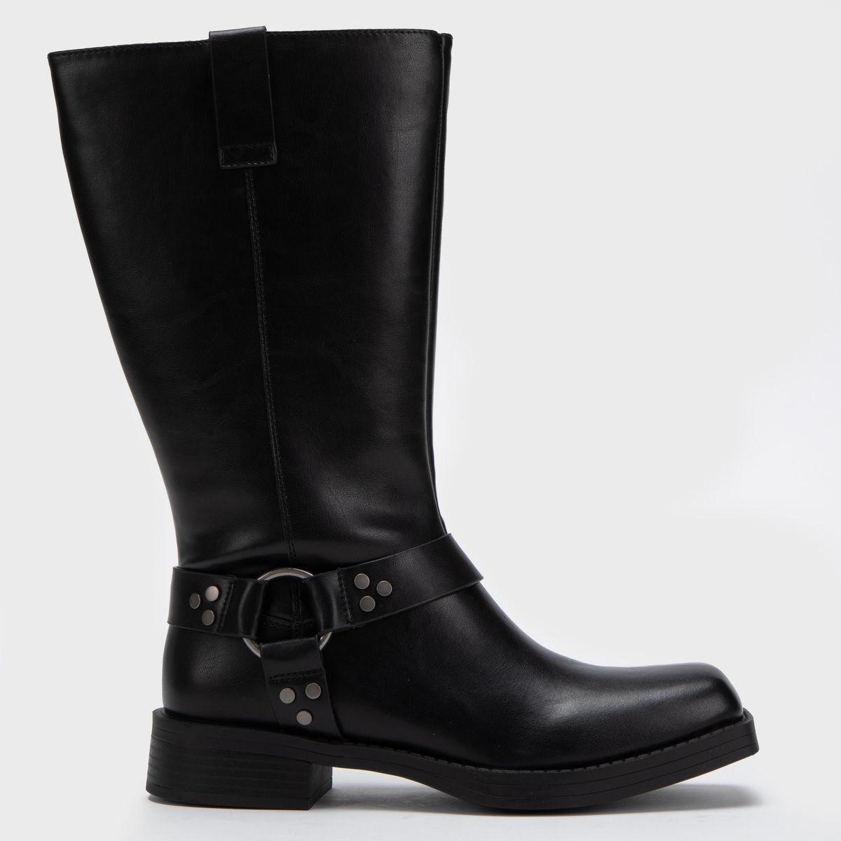 SYBILLA - Bota Biker Mujer Negro Sybilla