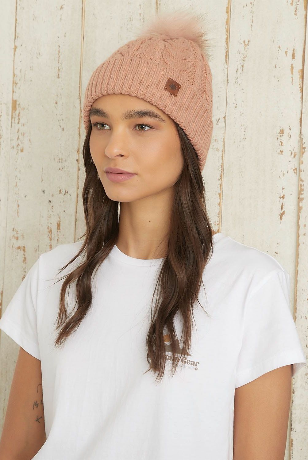 MOUNTAIN GEAR - Gorro Casual Hombre Mountain Gear con Pompon