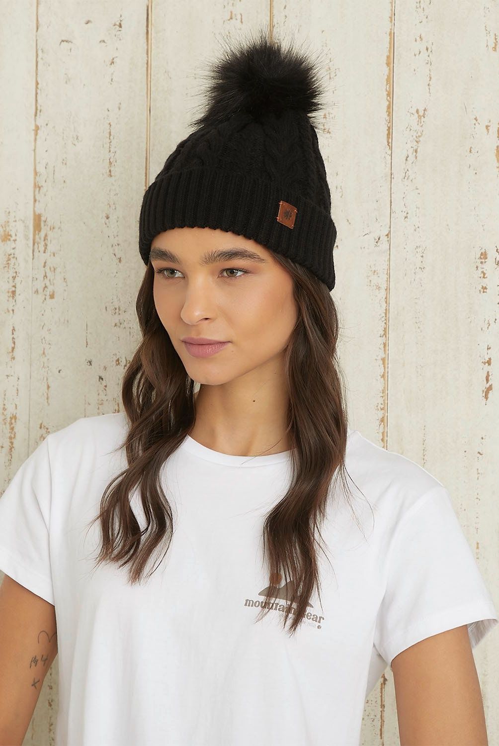 MOUNTAIN GEAR - Gorro Casual Hombre Mountain Gear con Pompon