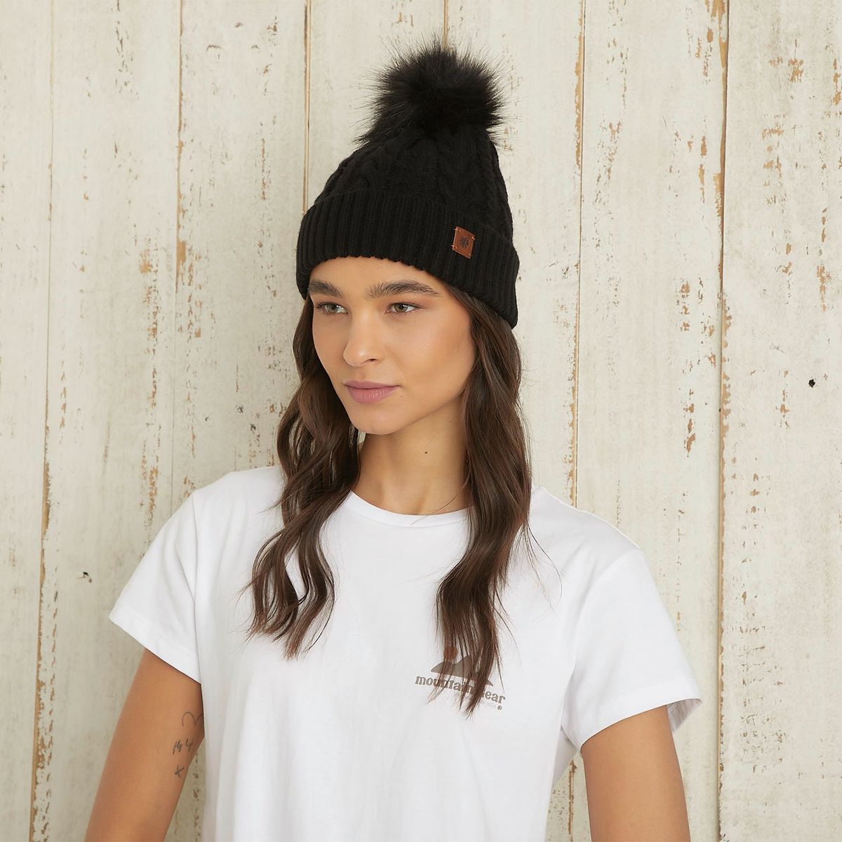 MOUNTAIN GEAR - Gorro Casual Hombre Mountain Gear con Pompon