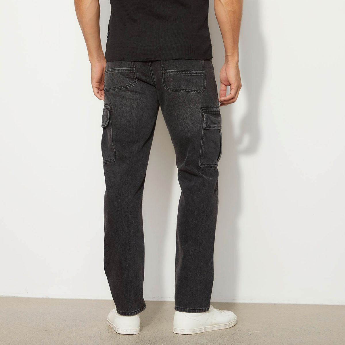 MOSSIMO - Jeans Cargo Straight Hombre Mossimo