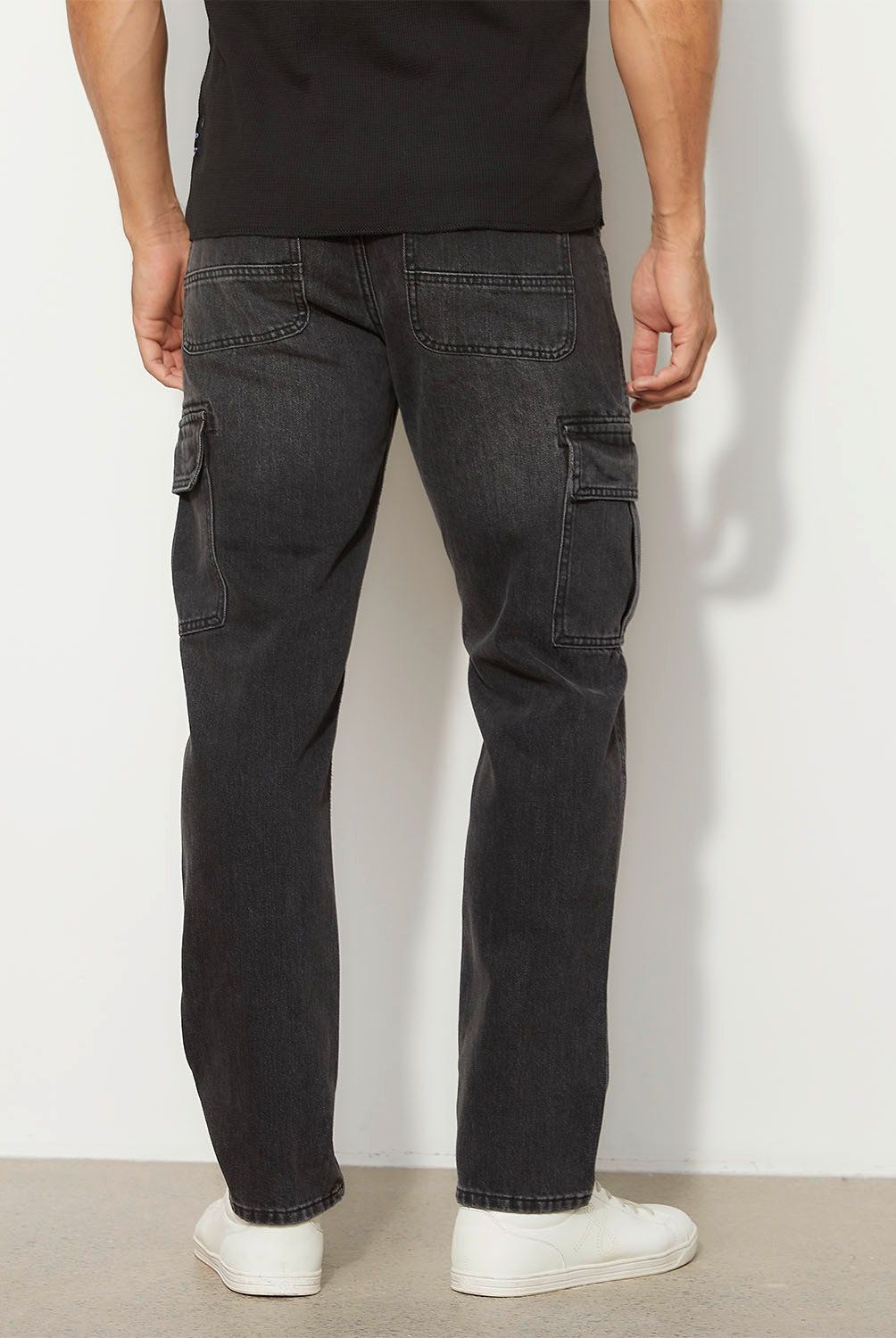 MOSSIMO - Jeans Cargo Straight Hombre Mossimo