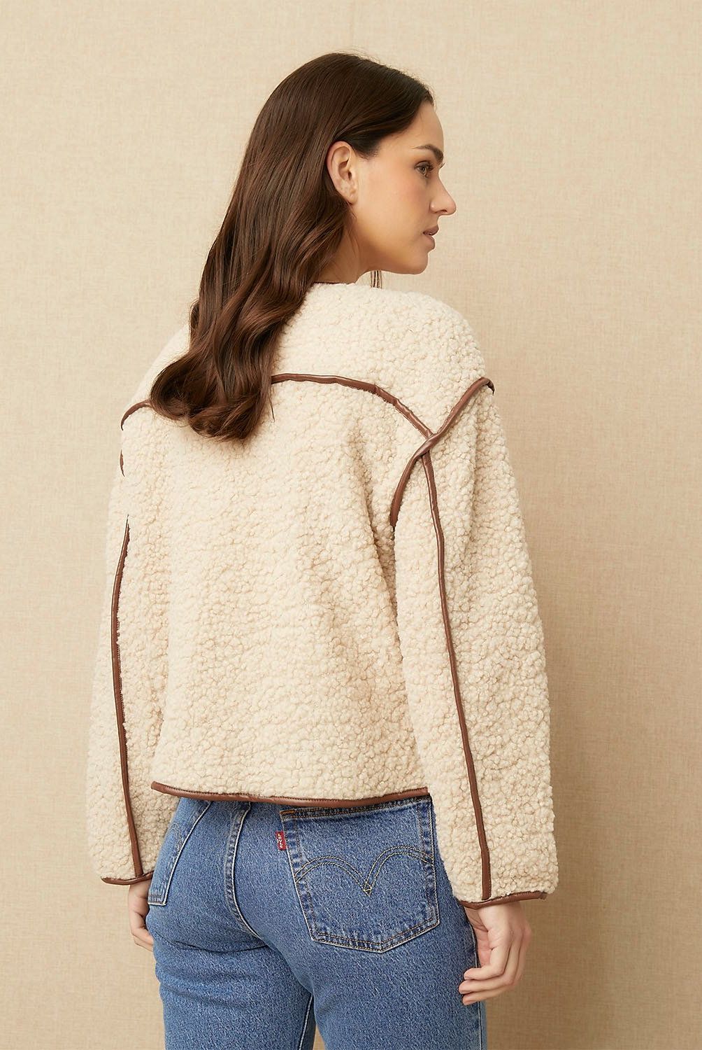 UNIVERSITY CLUB - Chaqueta Peluda Mujer University Club