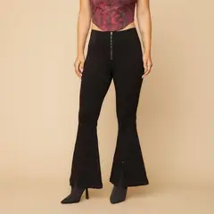 MOSSIMO - Pantalón Tiro Medio Mujer