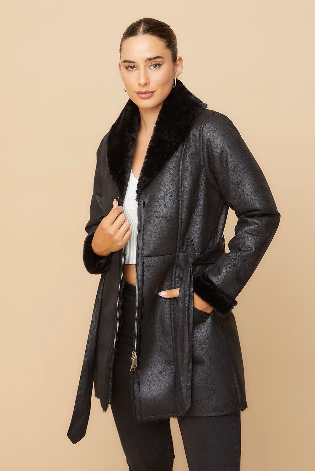 MOSSIMO - Abrigo Mujer Mossimo