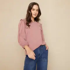 UNIVERSITY CLUB - Polera Algodón Mujer