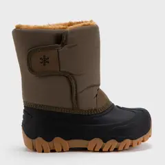 YAMP - Botín Niño Snow Invierno Con Velcro