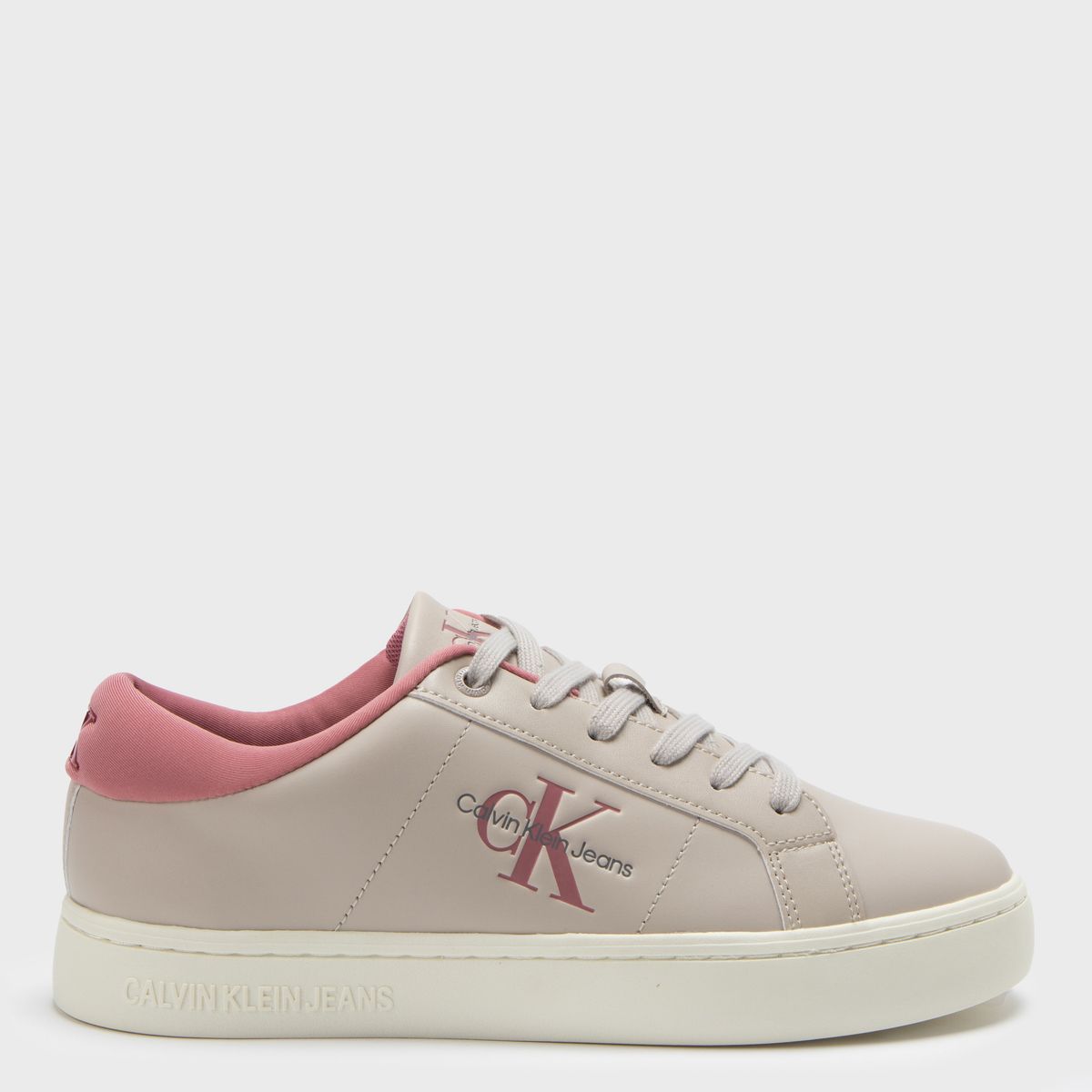 CALVIN KLEIN - Zapatilla Urbana Mujer Beige Calvin Klein