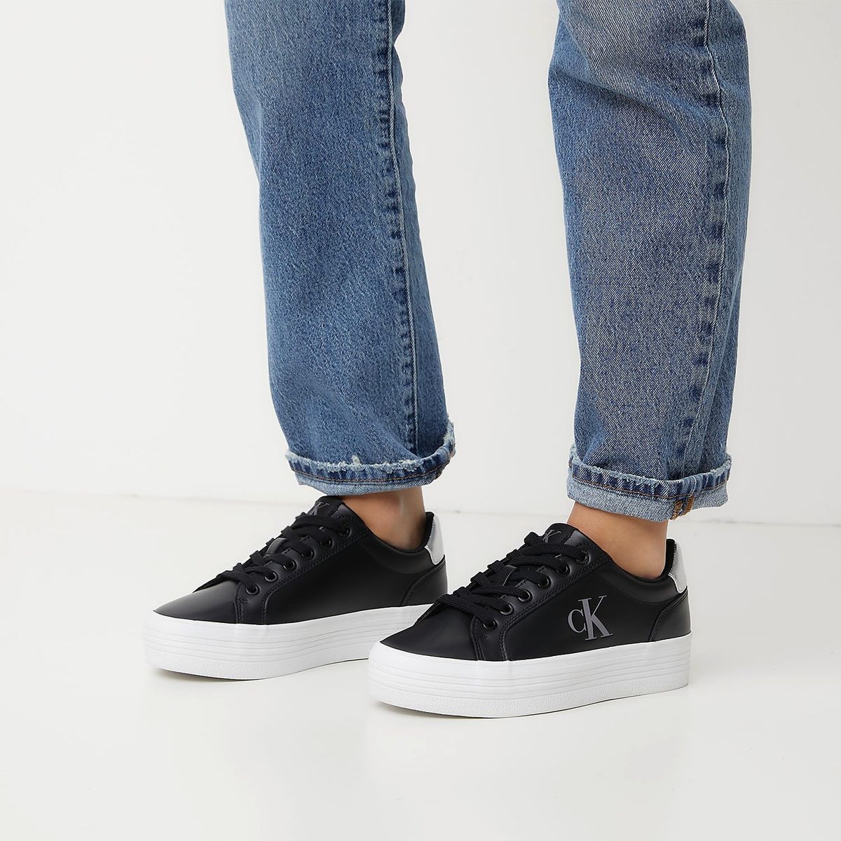 CALVIN KLEIN - Zapatilla Urbana Mujer Negro Calvin klein