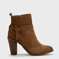 APOLOGY - Botín Mujer Cuero Camel