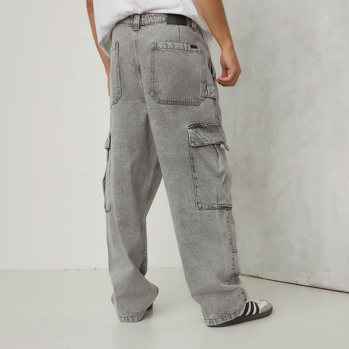 BEARCLIFF - Jeans Cargo Fit Hombre Bearcliff