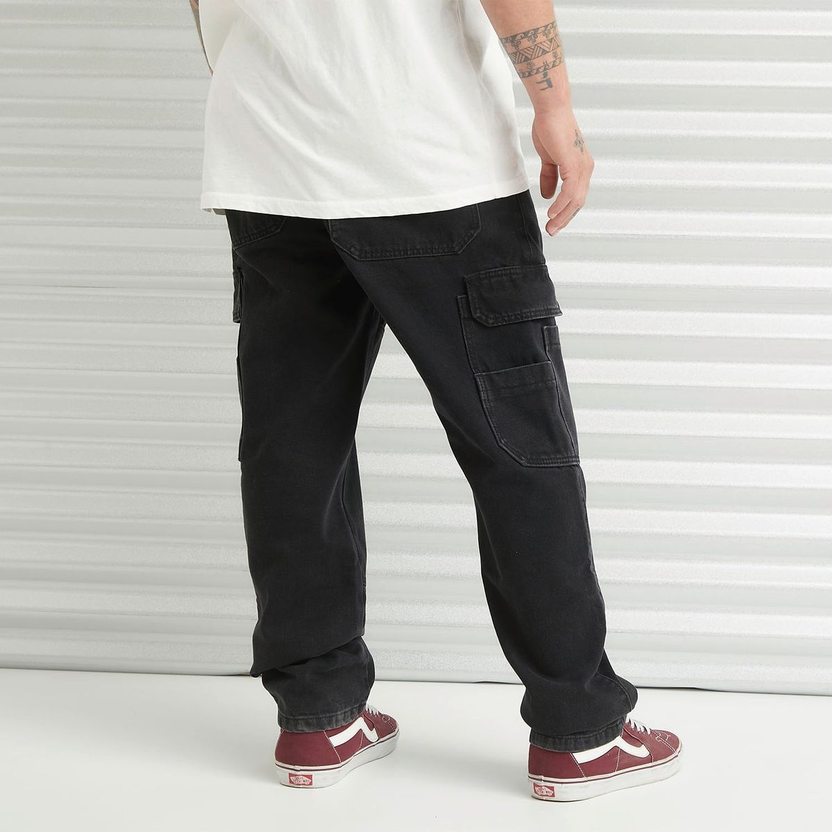AMERICANINO - Jeans Cargo Tiro Medio Hombre Americanino