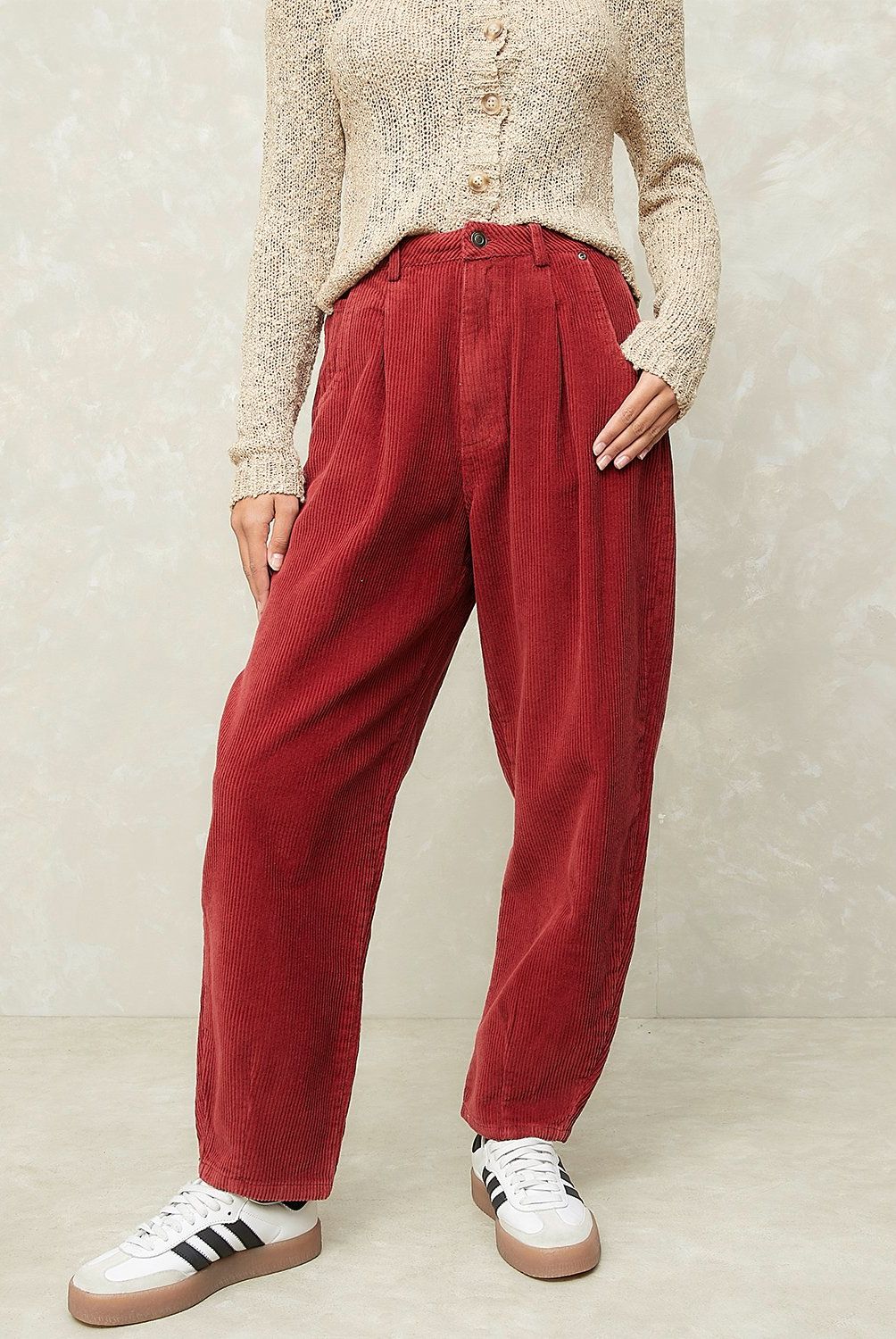 SYBILLA - Pantalón Tiro Medio Mujer Sybilla