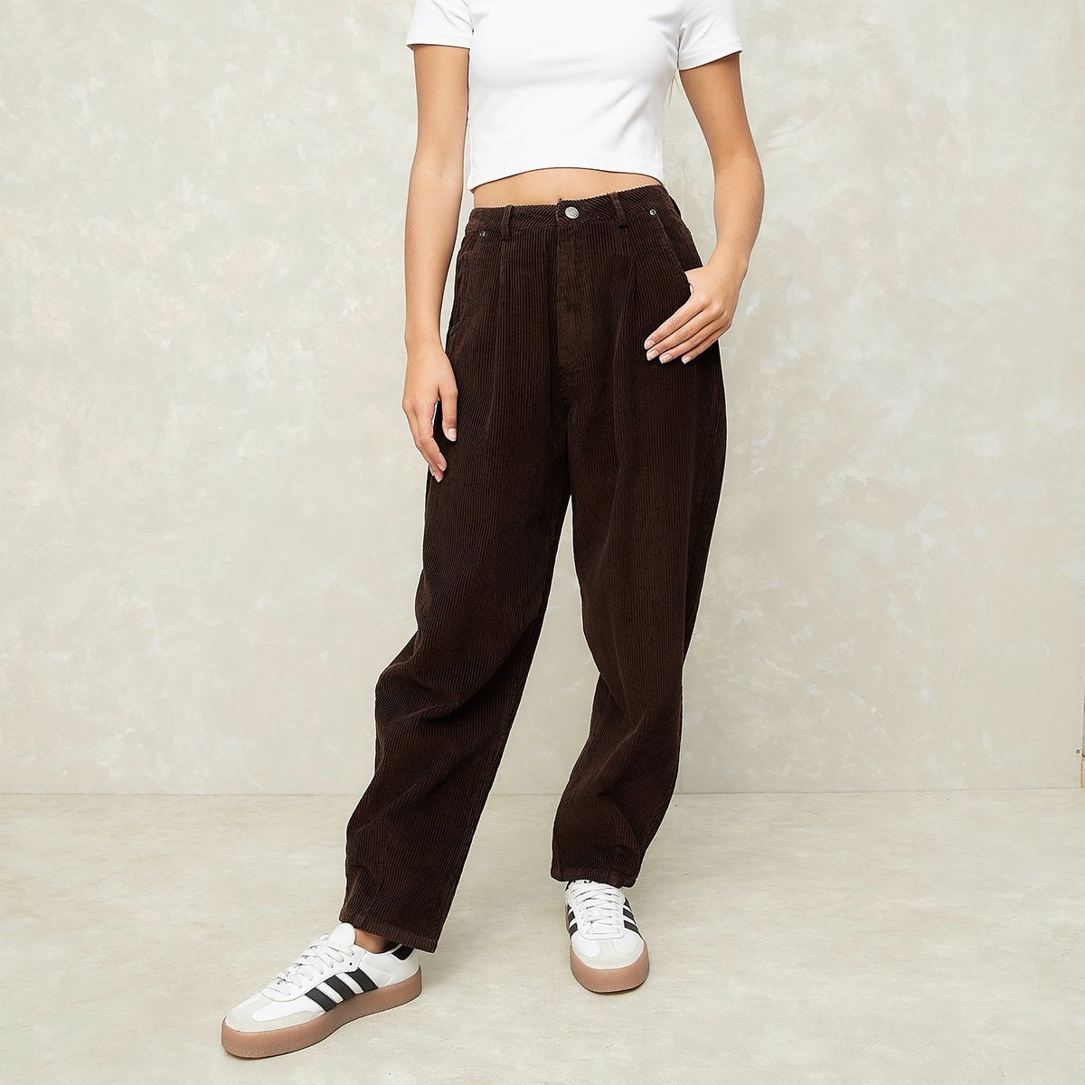 SYBILLA - Pantalón Tiro Medio Mujer Sybilla