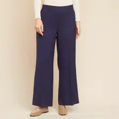 S COCCI - Pantalón Culotte Tiro Alto Holgado Mujer