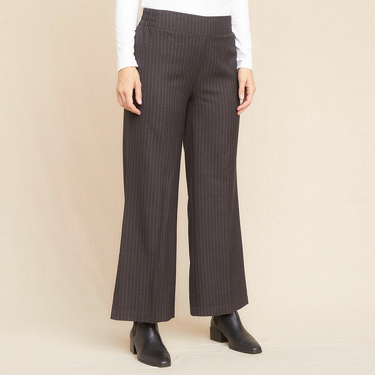 S COCCI - Pantalón Culotte Tiro Alto Holgado Mujer S Cocci