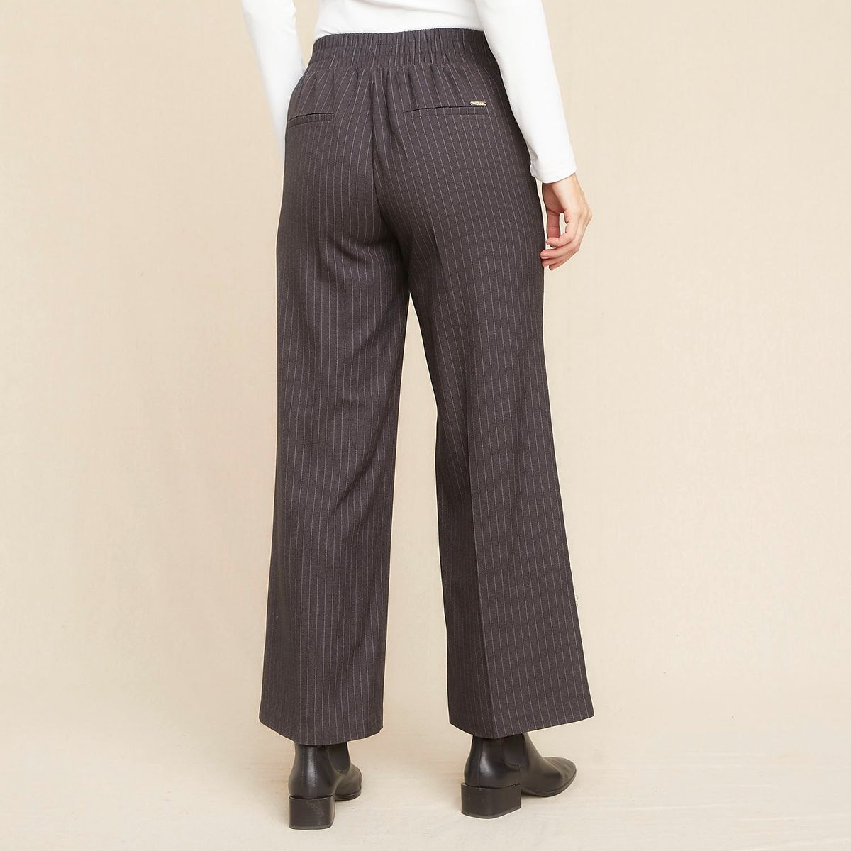 S COCCI - Pantalón Culotte Tiro Alto Holgado Mujer S Cocci