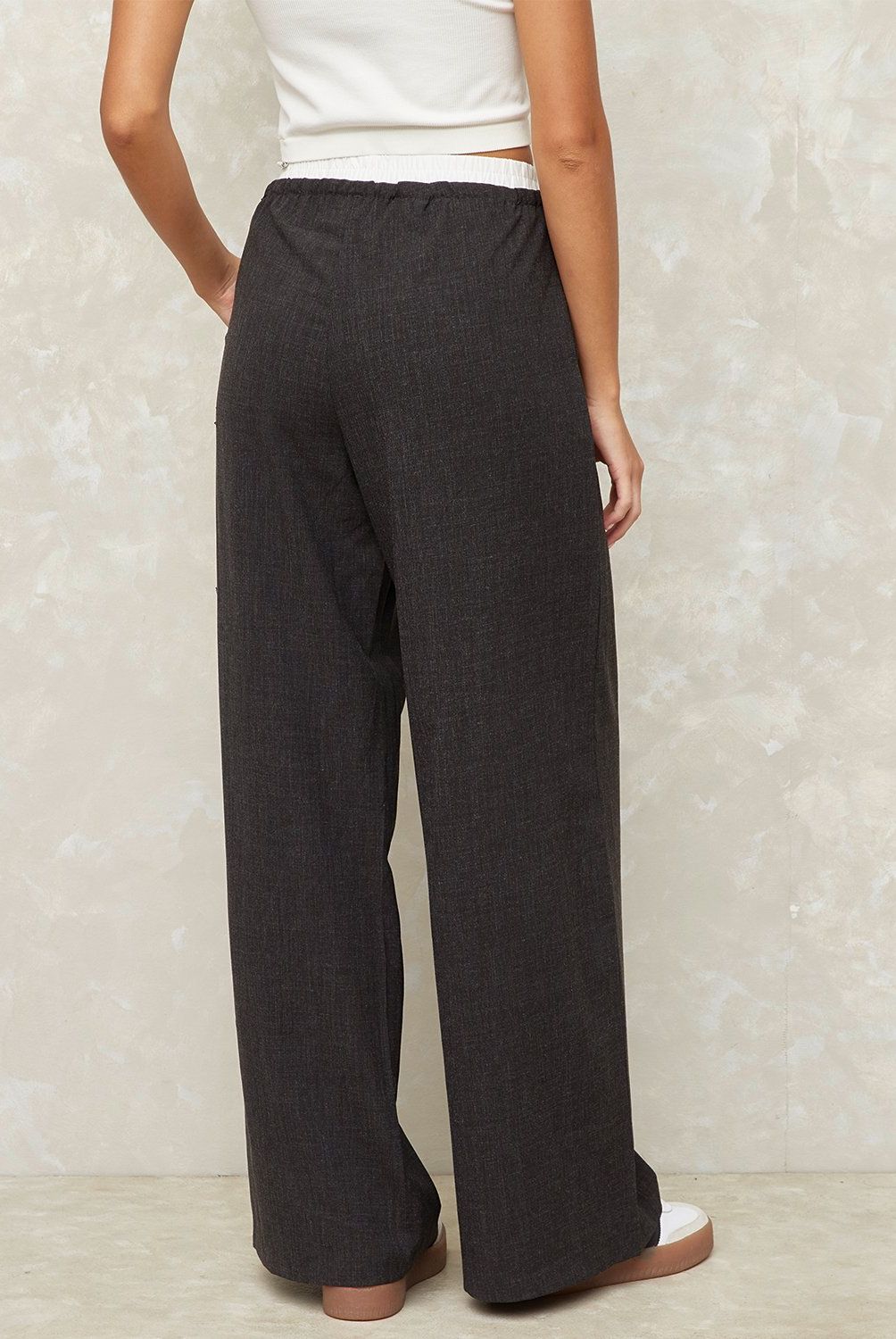 SYBILLA - Pantalón Tiro Medio Mujer Sybilla
