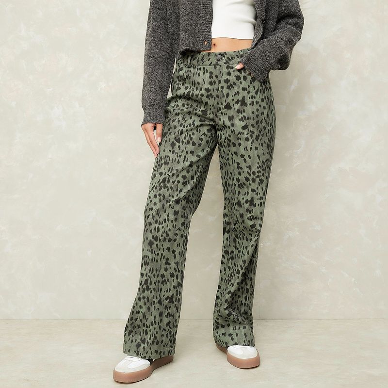SYBILLA - Pantalón Tiro Medio Mujer Sybilla