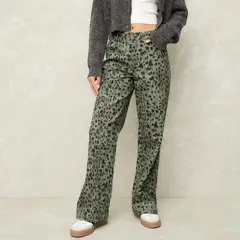 SYBILLA - Pantalón Tiro Medio Mujer