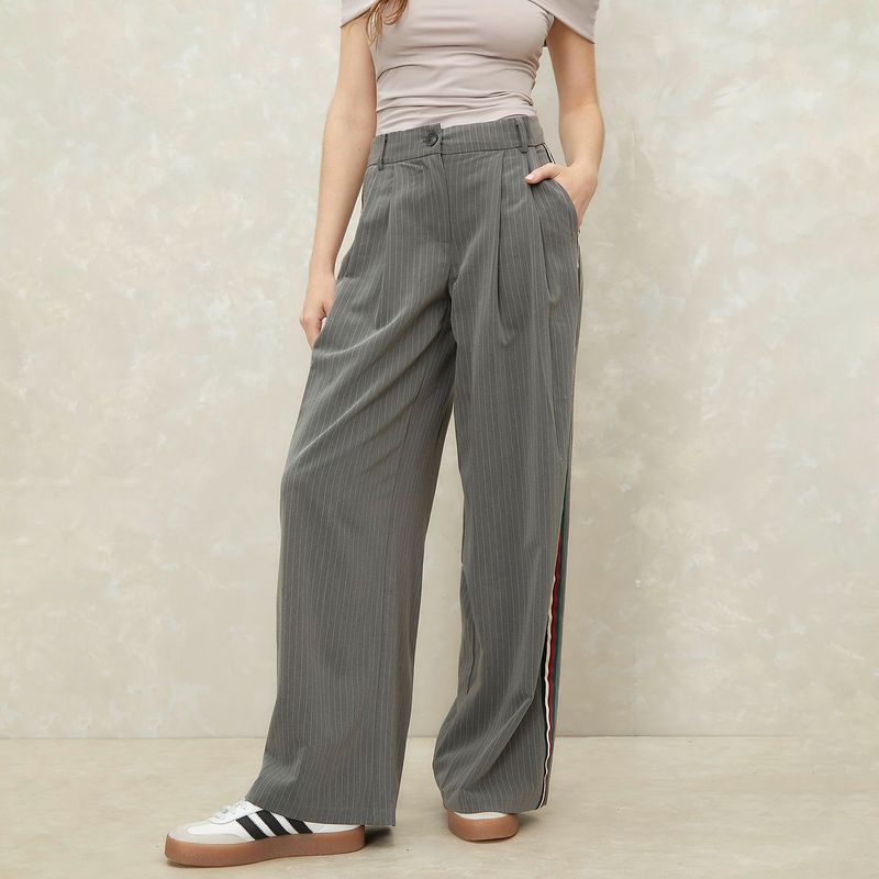 SYBILLA - Pantalón Tiro Medio Mujer Sybilla