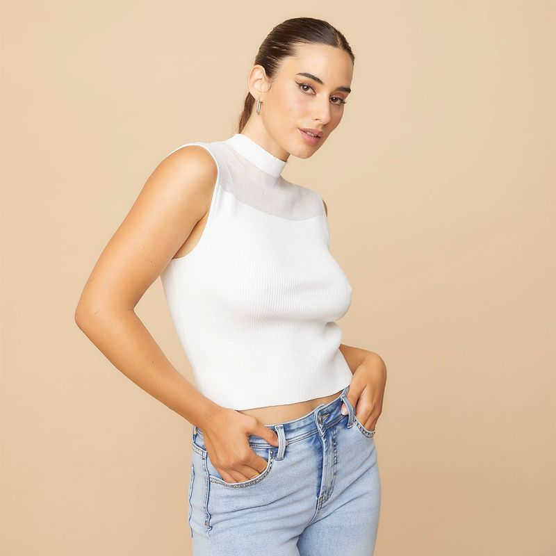 MOSSIMO - Polera Algodón Mujer Mossimo