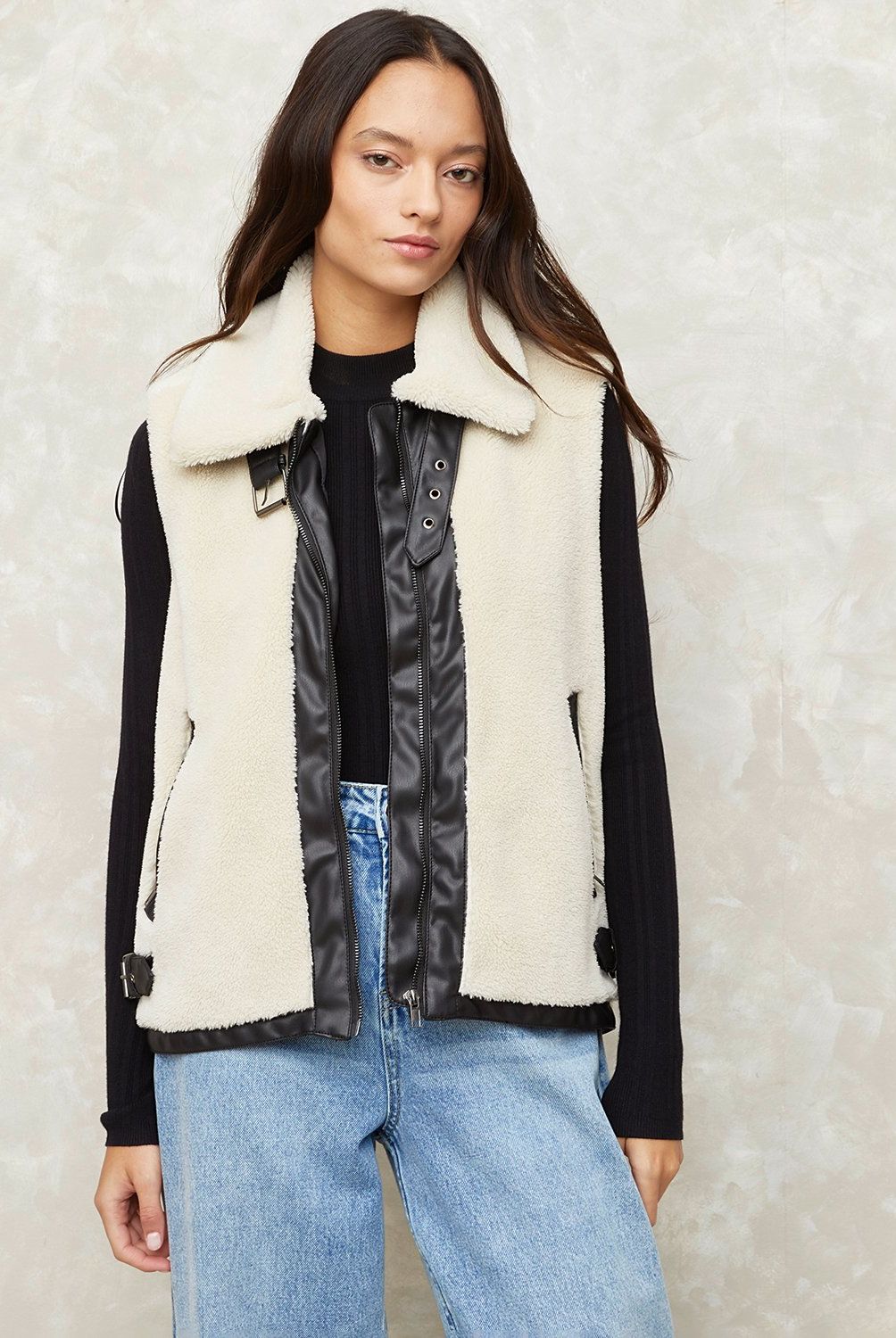 SYBILLA - Chaqueta Peluda Mujer Sybilla