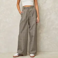 SYBILLA - Pantalón Tiro Medio Mujer