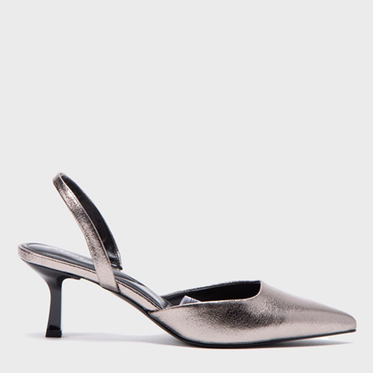 BASEMENT - Cling-J Zapato Formal Mujer Plateado Basement