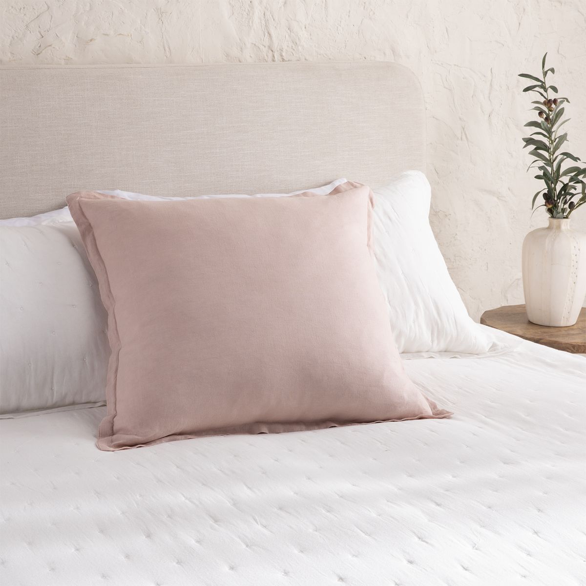 CASA CANTABRIA - Cojín Cama 100% Lino Casa Cantabria