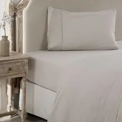 ROBERTA ALLEN - Juego De Sábanasana Promocio Cm Beige 1.5 Plaza