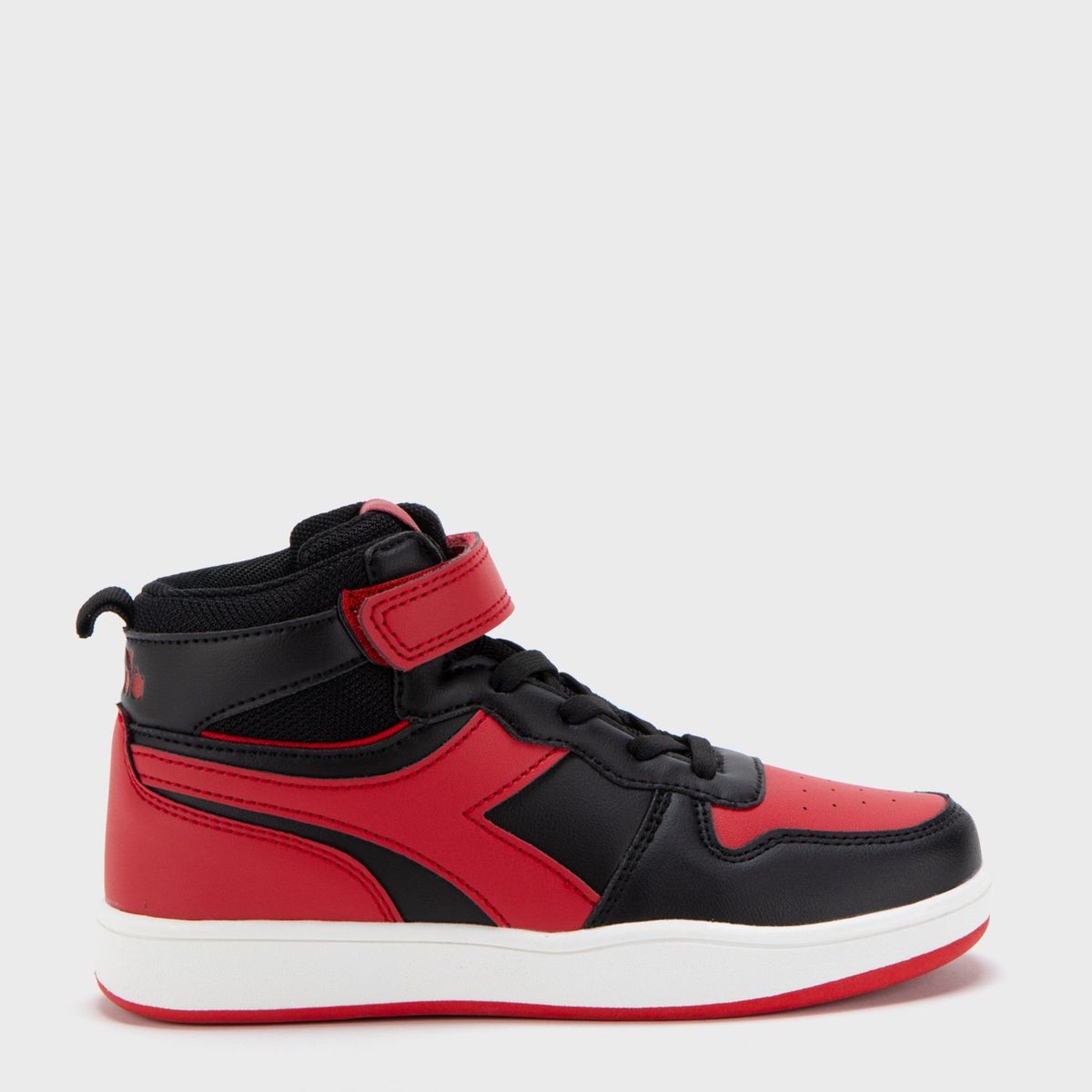 DIADORA - Courti Hig Zapatilla Niño Rojo Diadora