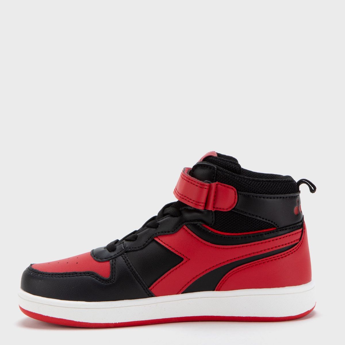 DIADORA - Courti Hig Zapatilla Niño Rojo Diadora