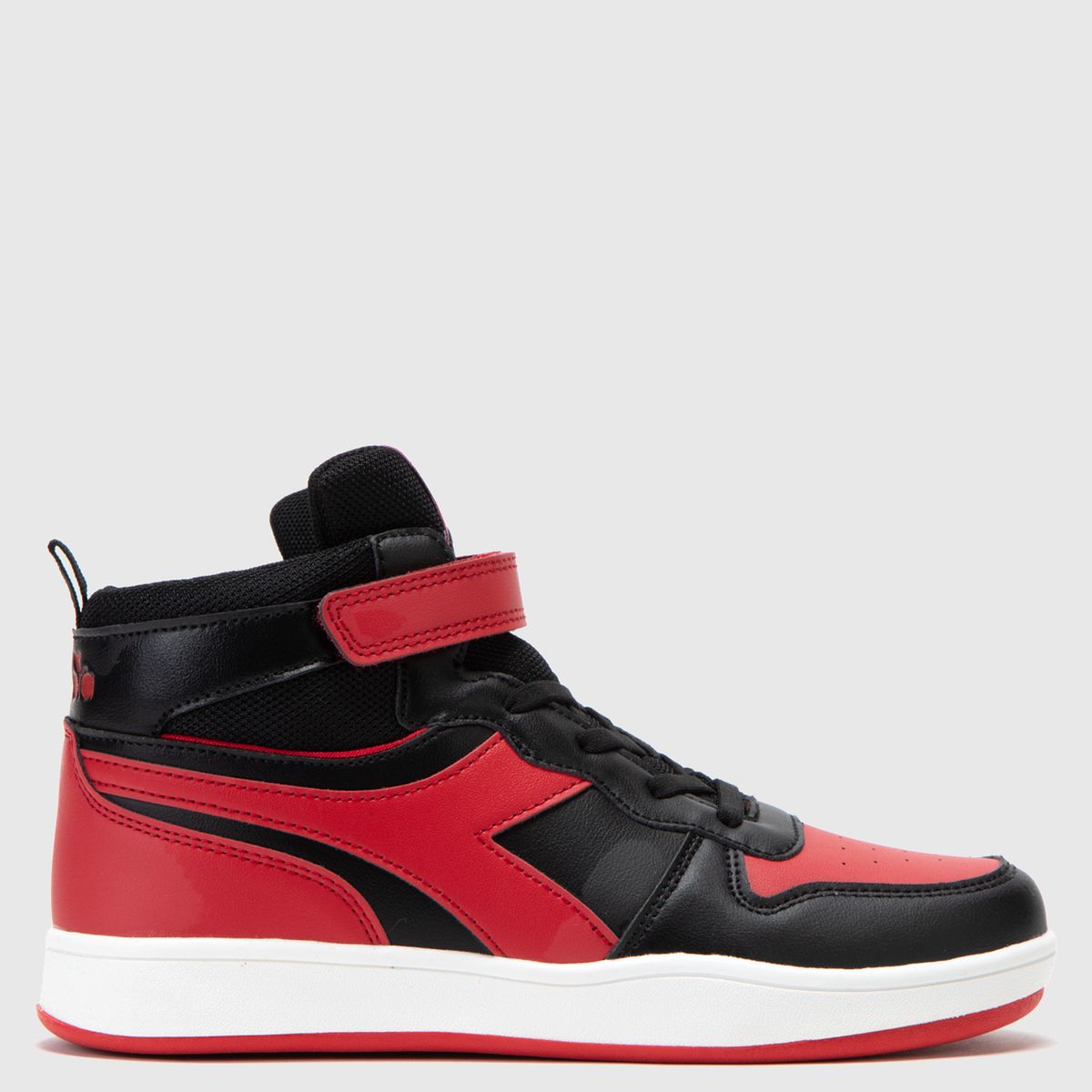 DIADORA - Courti Hig Zapatilla Niño Rojo Diadora