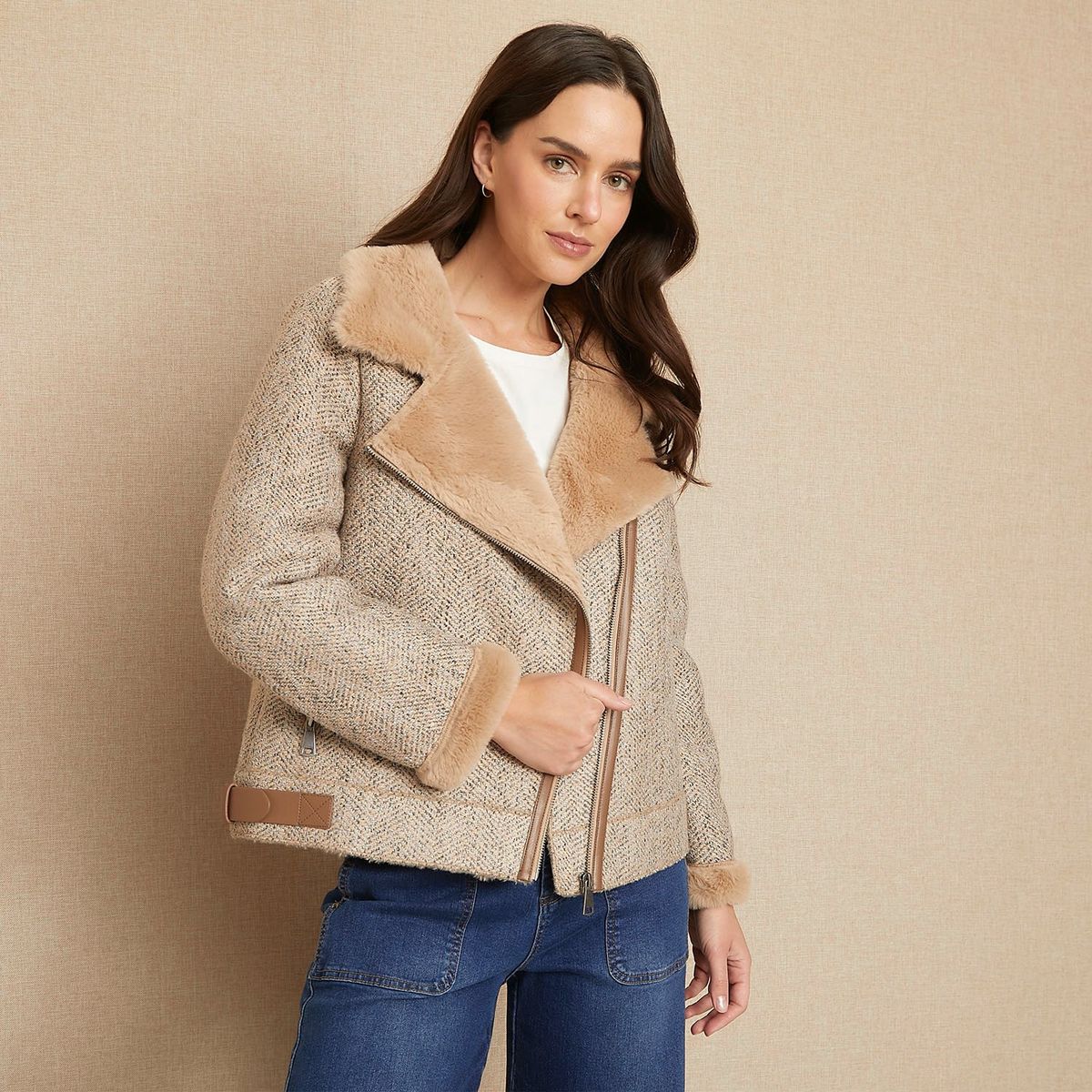 UNIVERSITY CLUB - Chaqueta Aviadora Mujer University Club