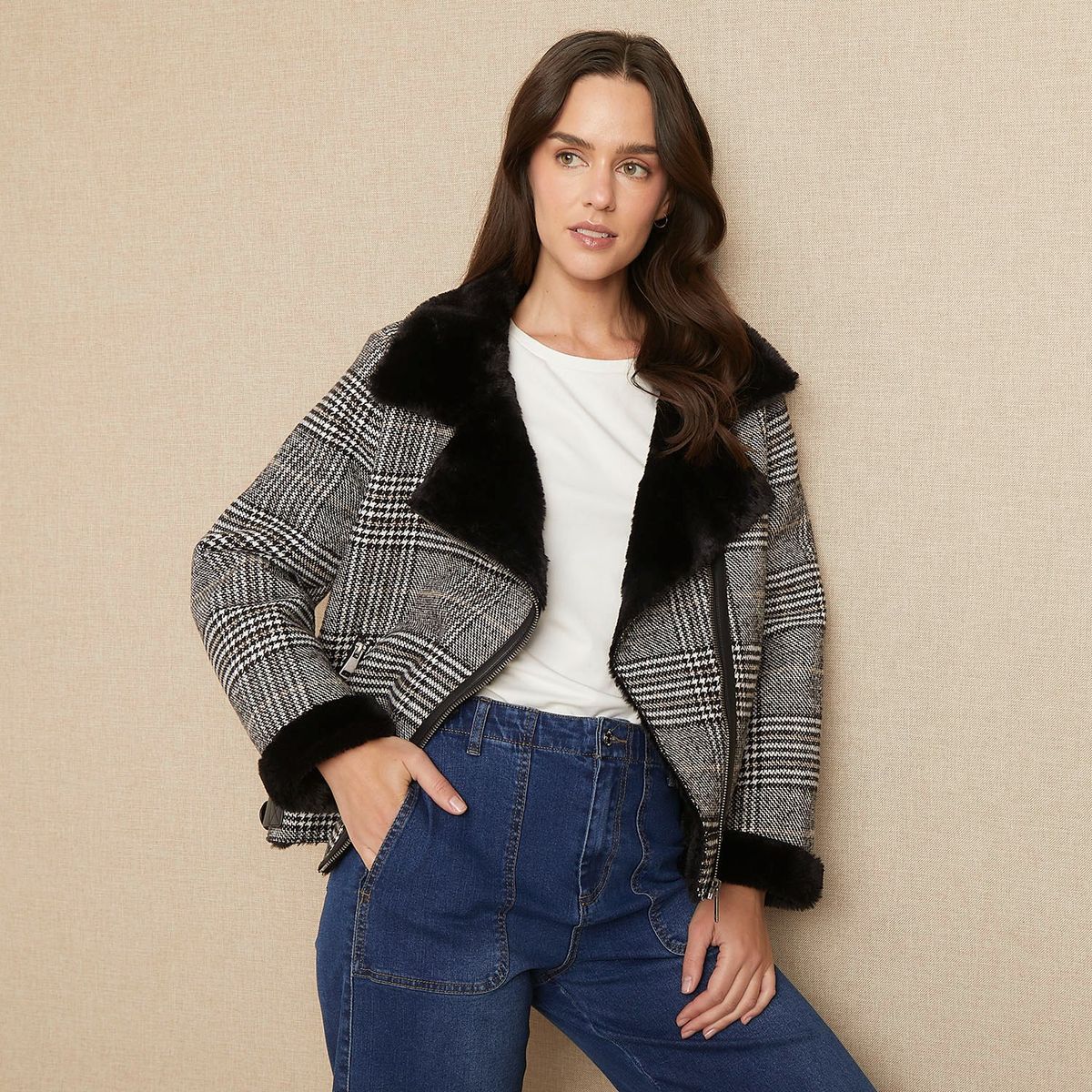 UNIVERSITY CLUB - Chaqueta Aviadora Mujer University Club