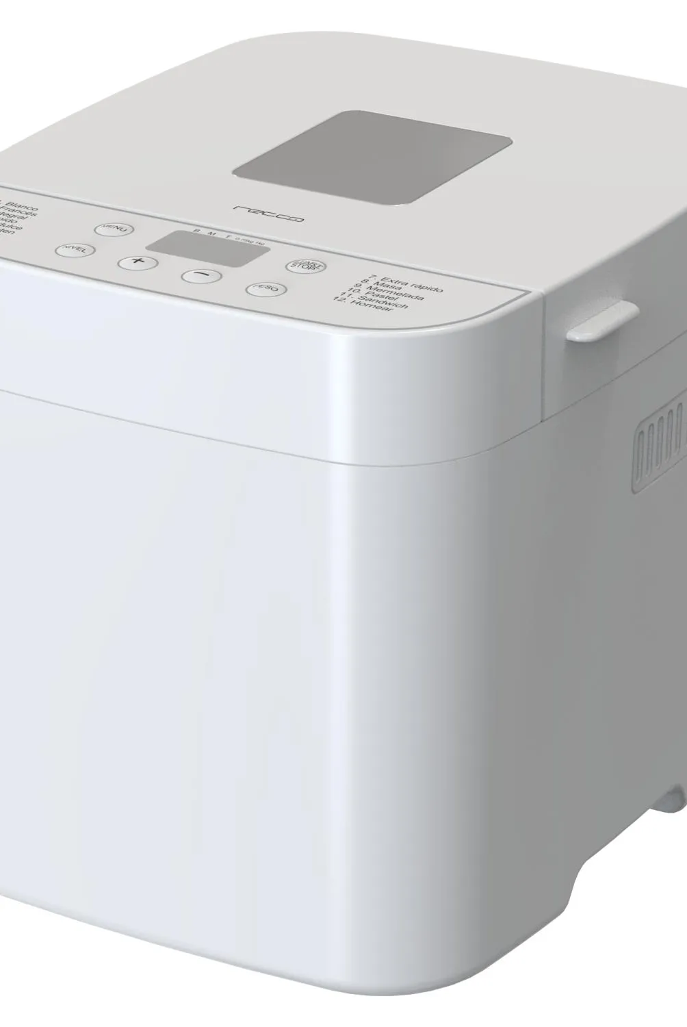 RECCO - Máquina de Hacer Pan RMP-B700 Blanco Recco