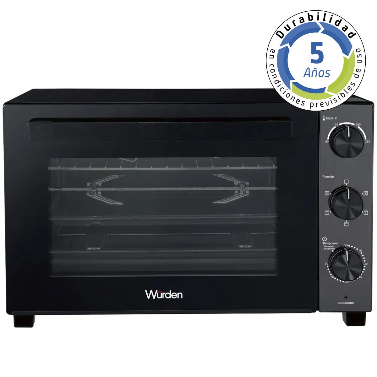 WURDEN - Horno Eléctrico 48 Lts WEO-48C Wurden