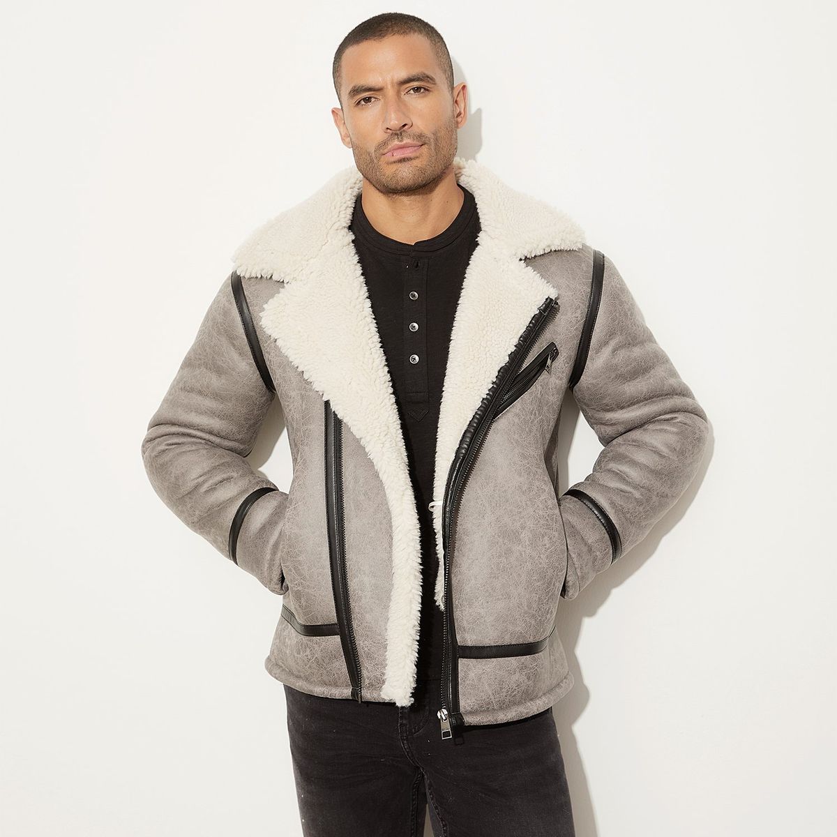 MOSSIMO - Chaqueta Bonded Hombre Mossimo
