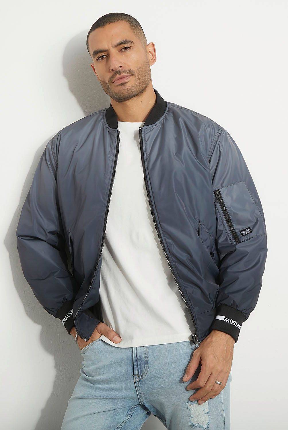 MOSSIMO - Chaqueta Bomber Hombre Mossimo