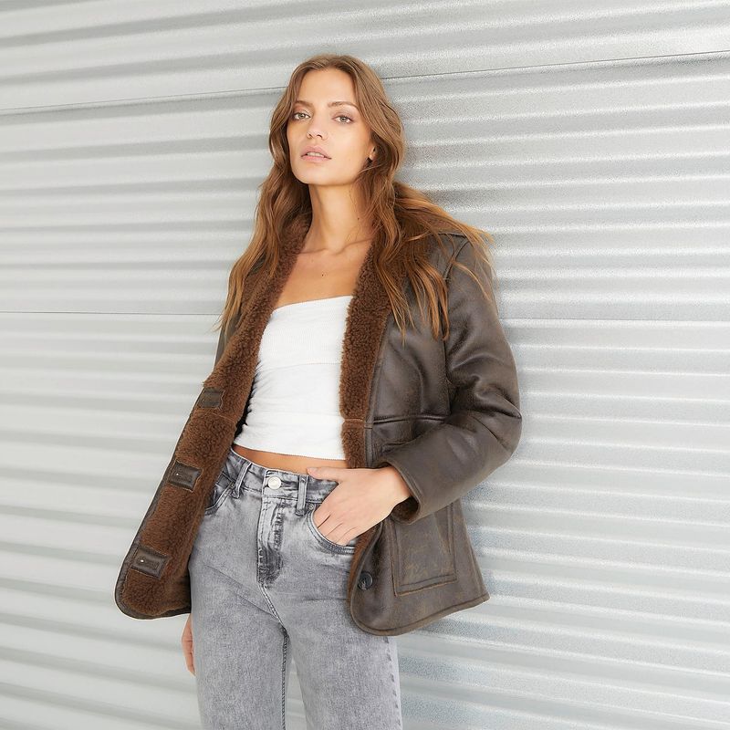 AMERICANINO - Chaquetón Mujer Americanino