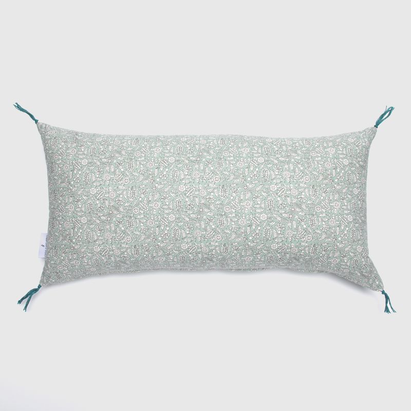 CASA CANTABRIA - Cojín Decorativo Cama Black Lia 60x40 cm Casa Cantabria